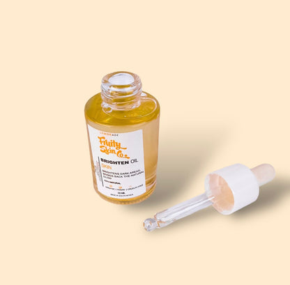 Brightening body oil