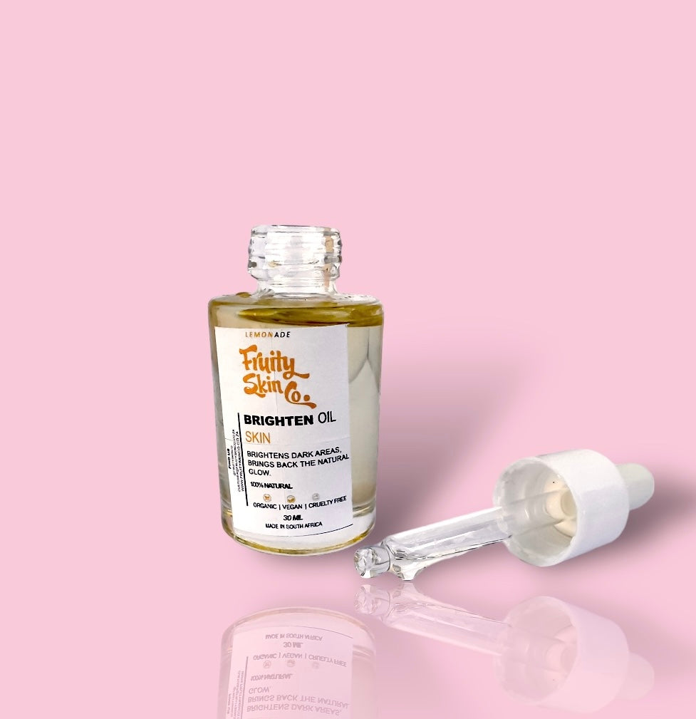 Brightening body oil