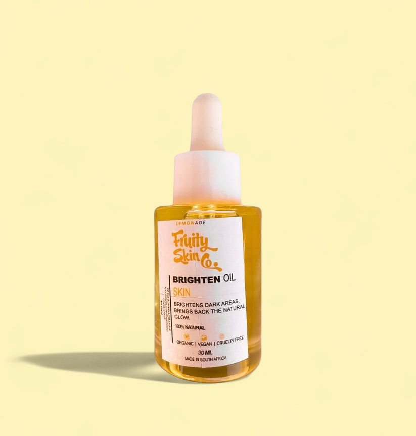 Brightening body oil