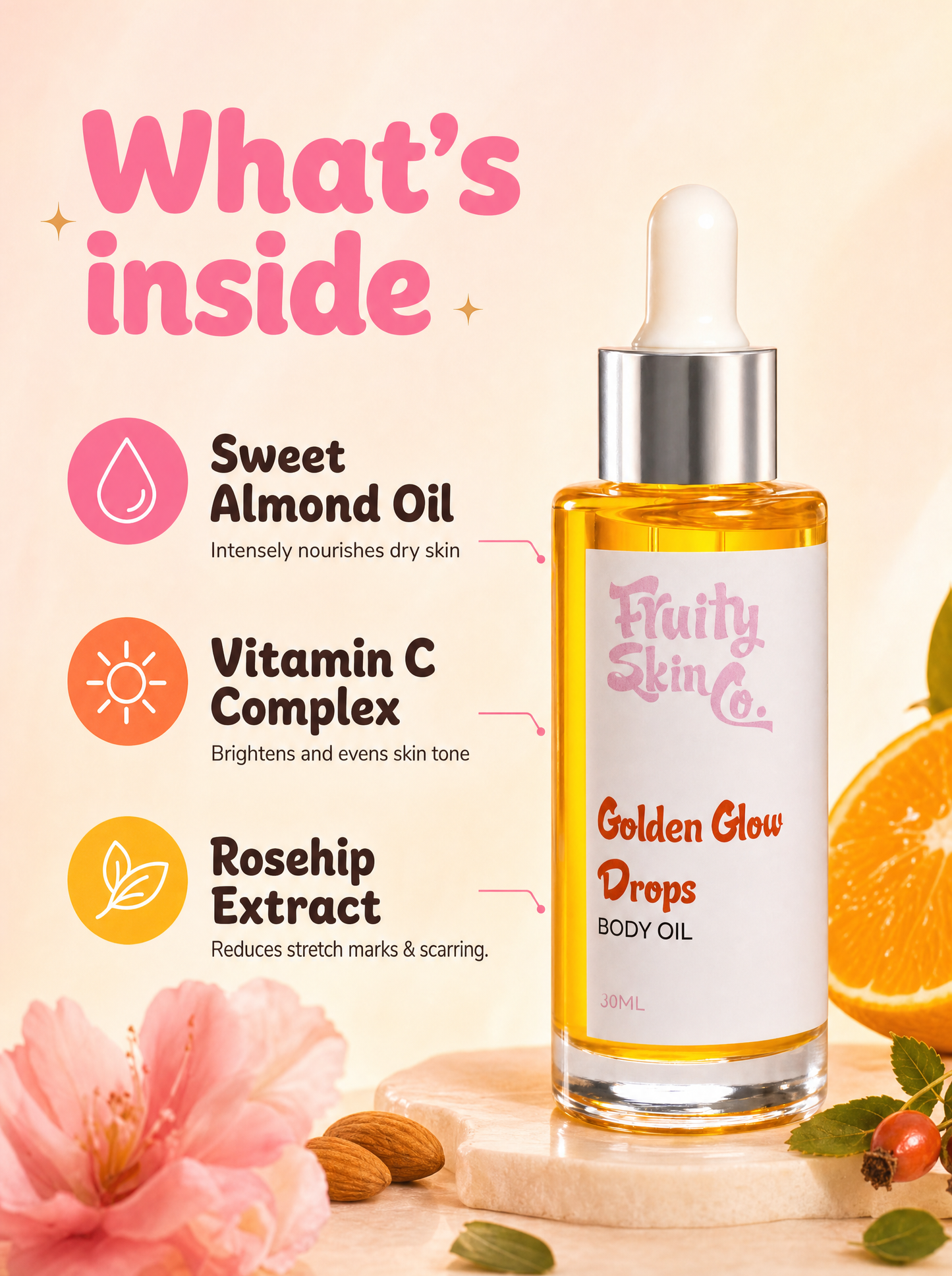 Golden drop Skin Glow oil