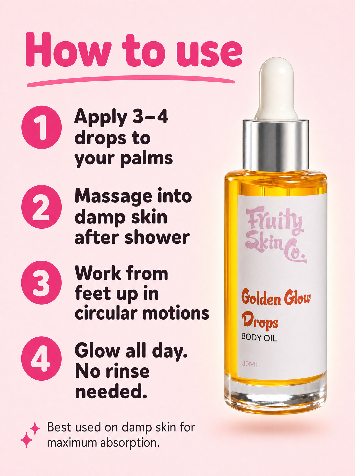 Golden drop Skin Glow oil