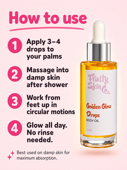 Golden drop Skin Glow oil