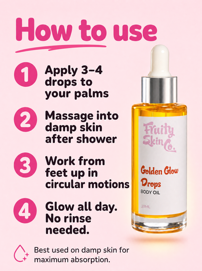 Golden drop Skin Glow oil