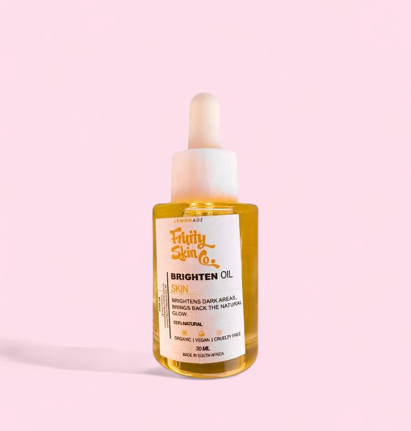 Brightening body oil